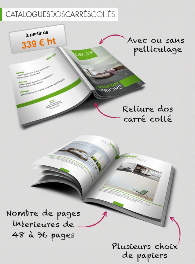 catalogues dos carrés collés