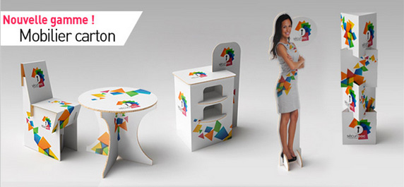 Mobilier carton